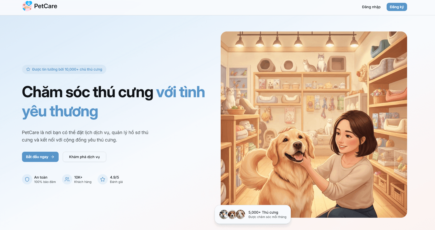 Pet Care & Social Platform